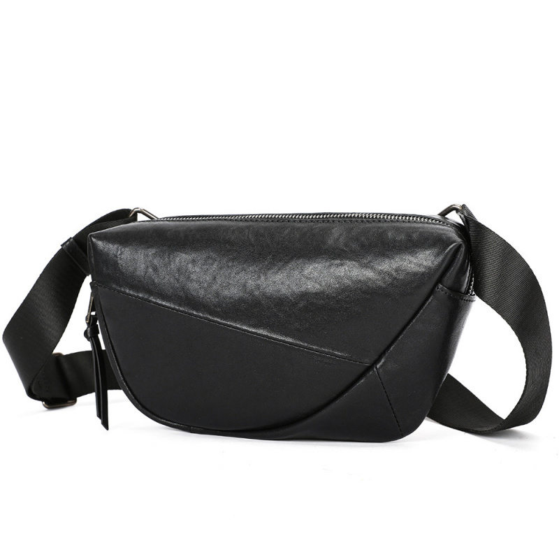 Saddle Bag Distressed - Vintage eskitilmiş hakiki deri erkek göğüs