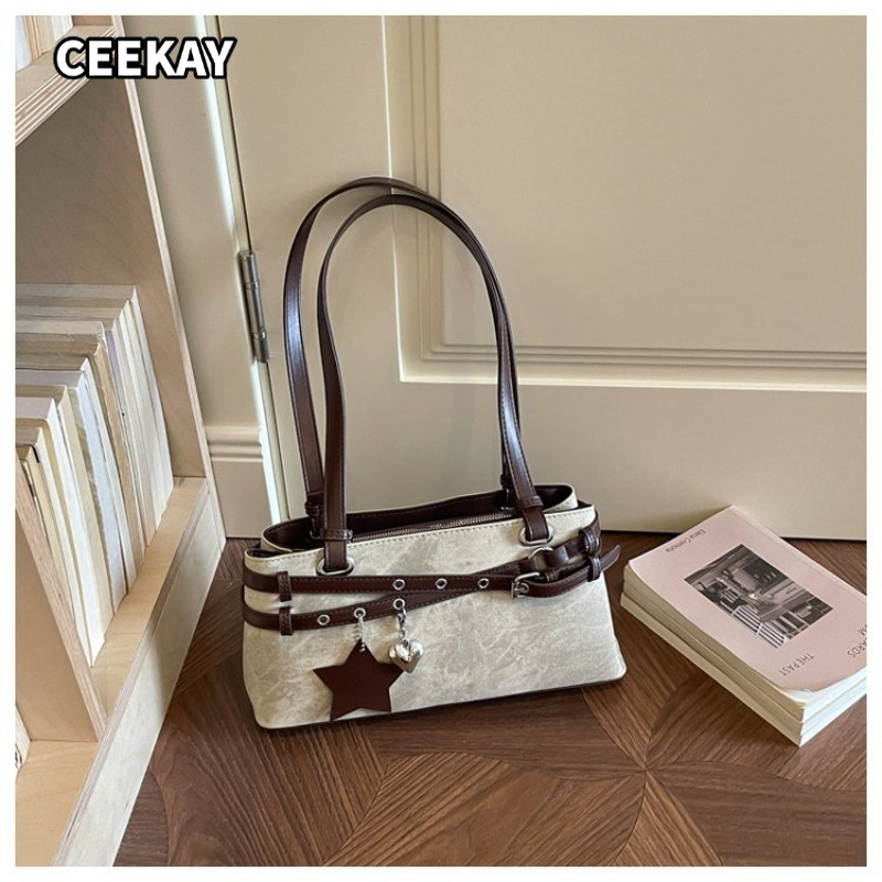 CEEKAY Kadın Çantası Çok Renkl - Saddle Bag Distressed incelemesi ve fiyatı